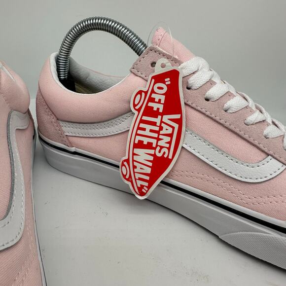Vans Old Skool Low Top Blush Pink Sneakers Womens Size 9.5 Mens 8 NWT - Picture 8 of 14